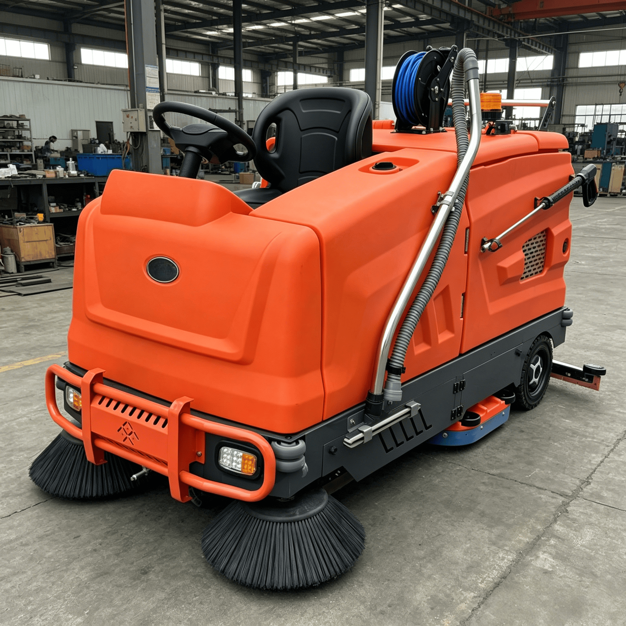 SP1450 Industrial Sweeping & Scrubbing Integrated Machine