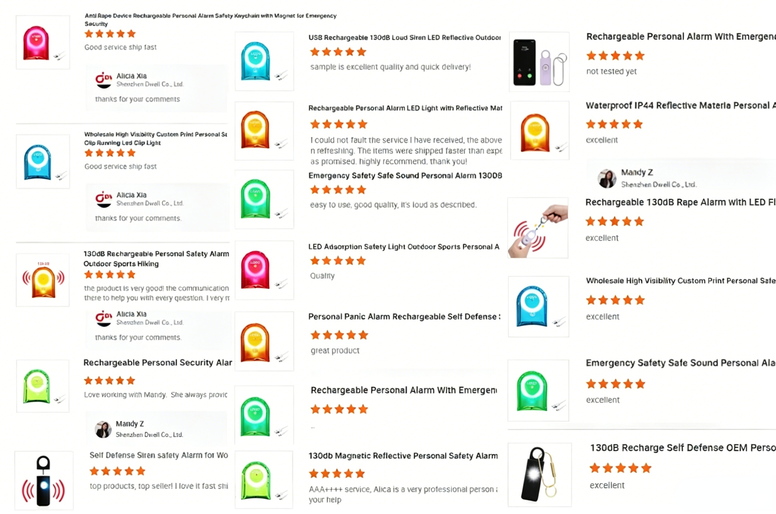 OEM Logo Outdoor Safety Personal Alarm Reflective Magnet Clip Light LED Running Light details