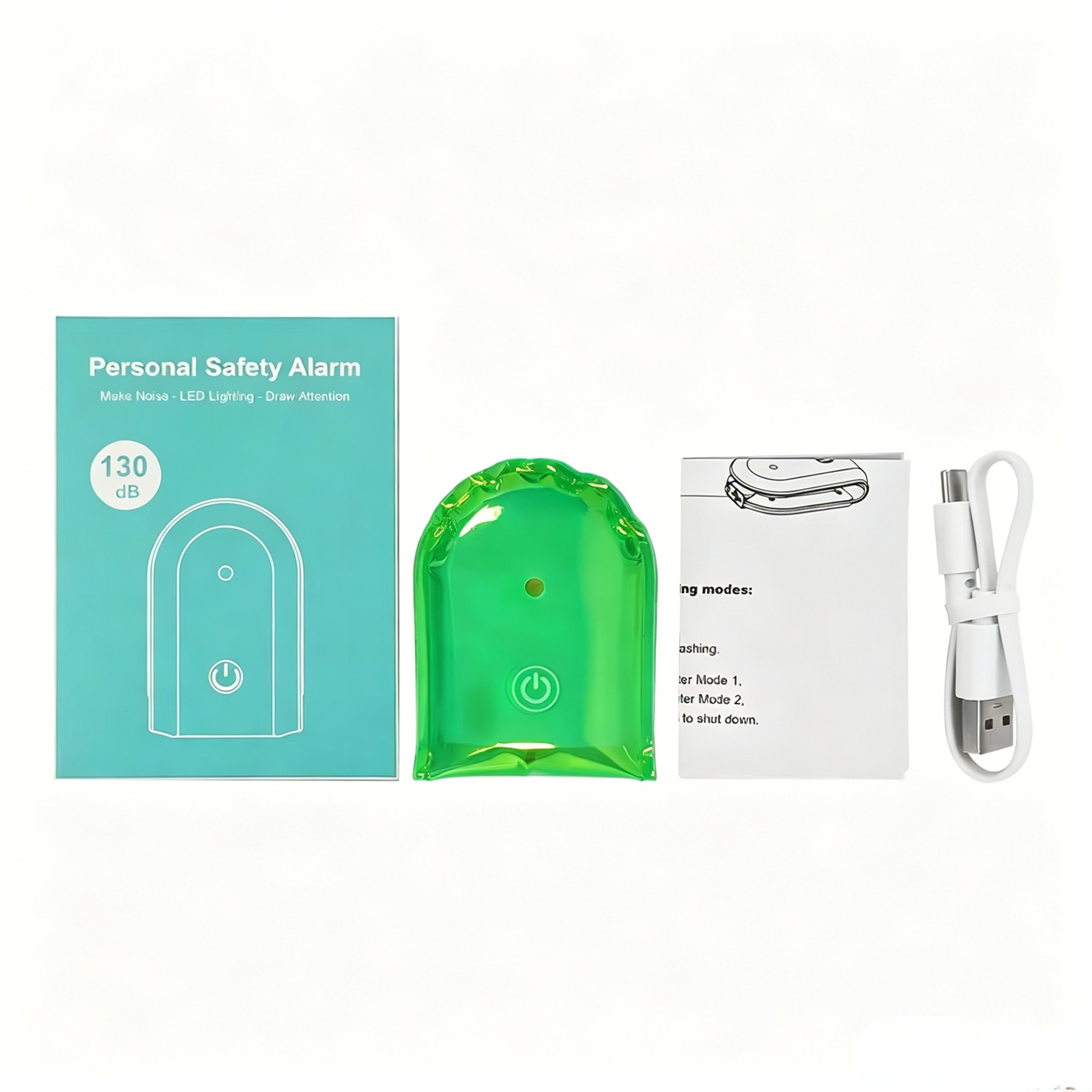 OEM Logo Outdoor Safety Personal Alarm Reflective Magnet Clip Light LED Running Light supplier