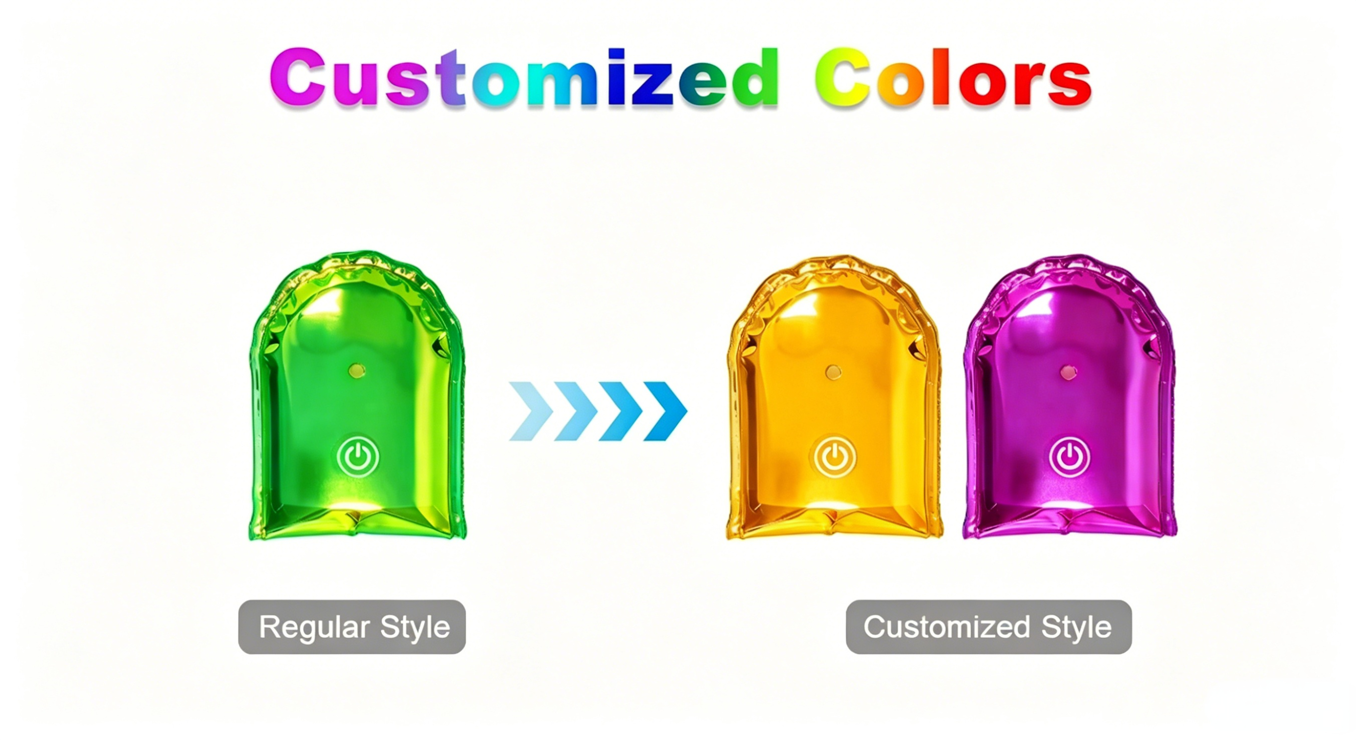 OEM Logo Outdoor Safety Personal Alarm Reflective Magnet Clip Light LED Running Light factory