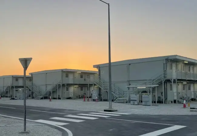 360 Sets Flat Pack Container Houses for Workers Camp in Saudi Arabia Reliable Modular Housing Solution for Middle East Projects