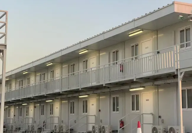 360 Sets Flat Pack Container Houses for Workers Camp in Saudi Arabia Reliable Modular Housing Solution for Middle East Projects