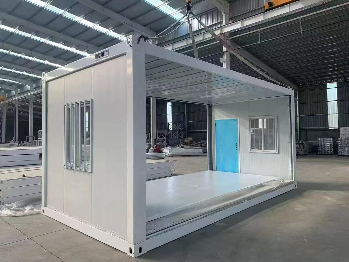 Storage and Transportation of Foldable Container Houses