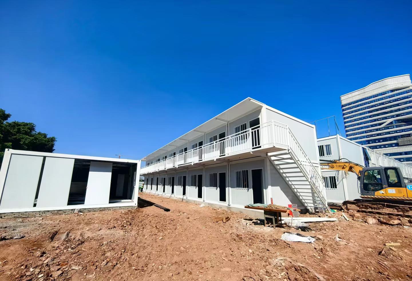 200 Sets Fast Assembly Container Houses for Workers’ Dormitory in Russia