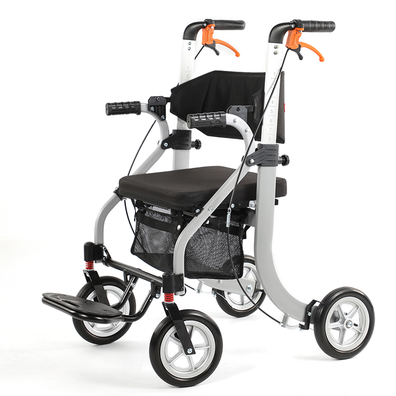 Leichter elektrischer Aluminium-Walker mit Sitz