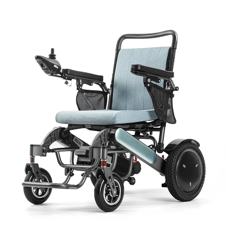 Silla de ruedas eléctrica de aleación de aluminio