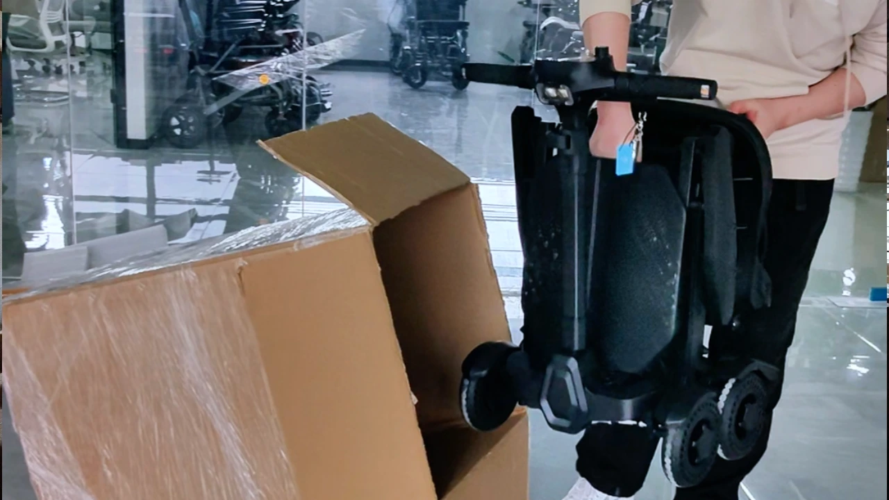 Pre-delivery inspection before releasing stored mobility scooter stock