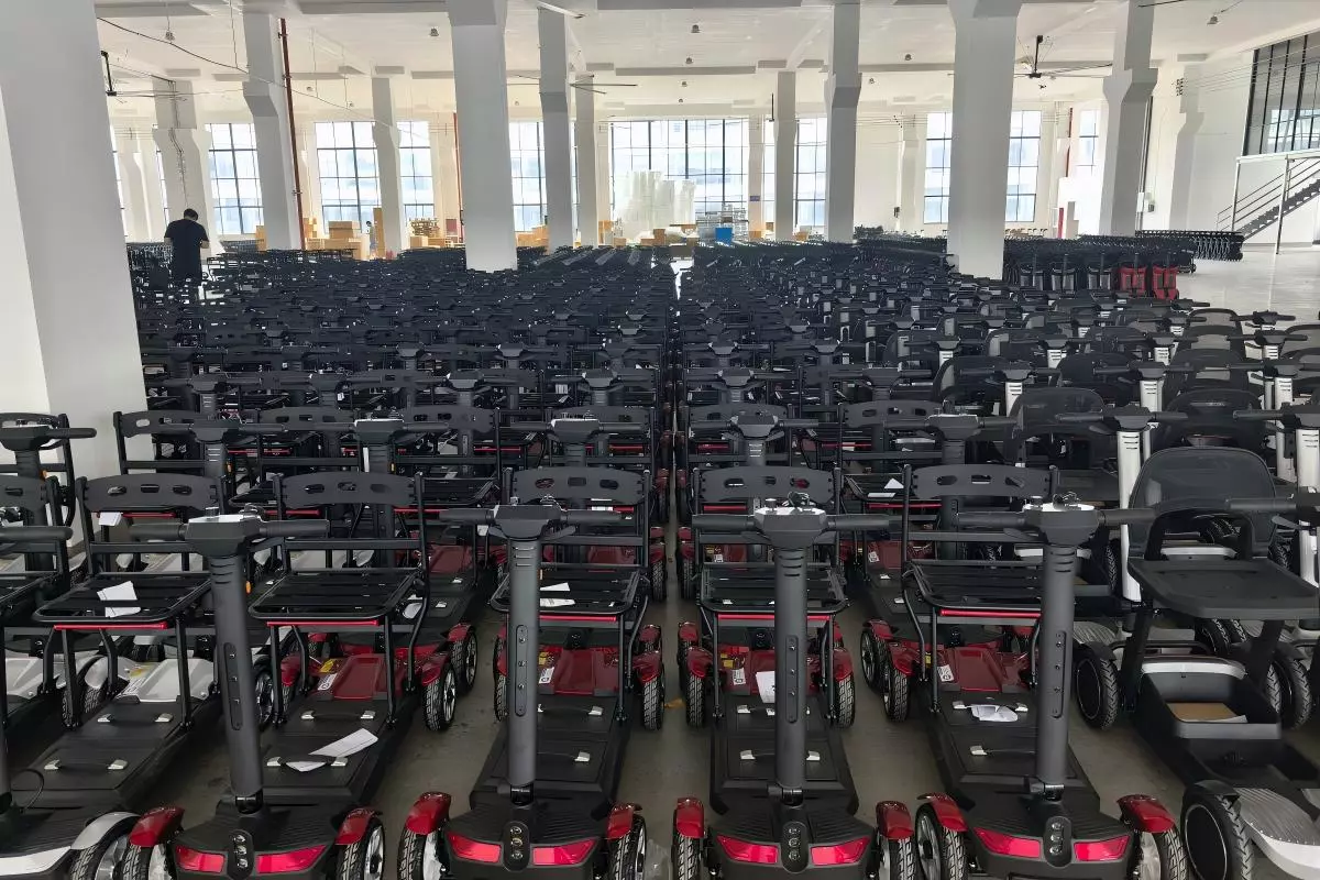 Spare parts planning across a mobility scooter product range.webp