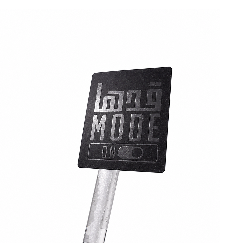 Stiker dan Label Matte dengan Spot UV Terangkat Khusus