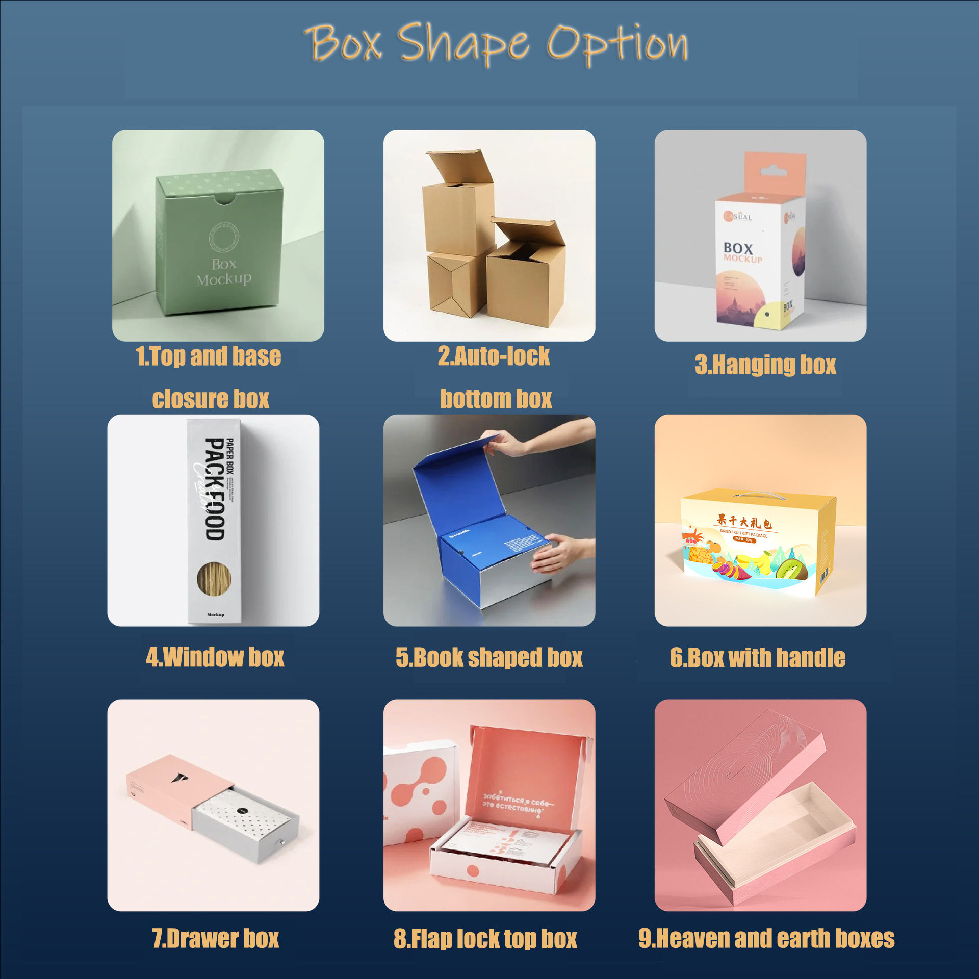 Customized packaging box design to enhance brand image