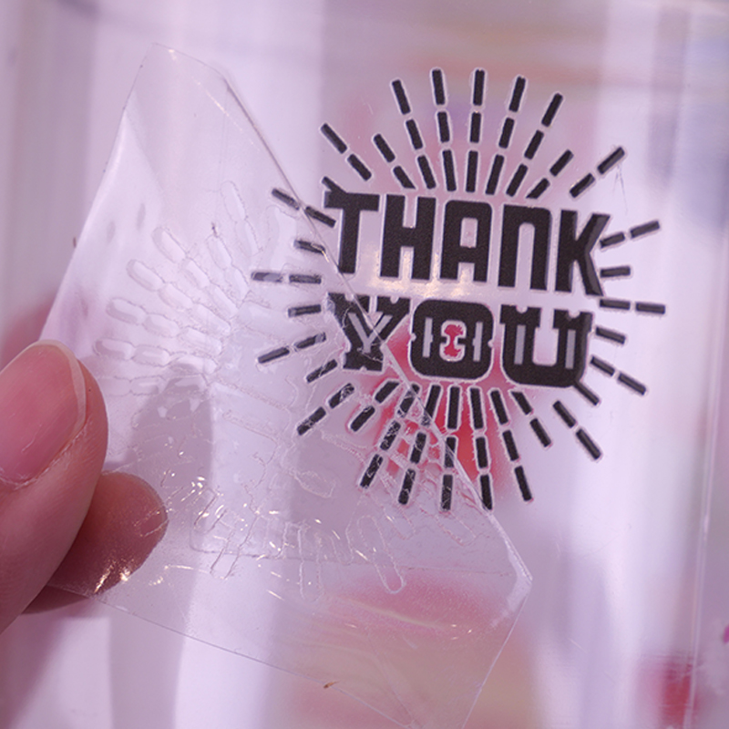 Transfer stickers (Logo stickers) - brand identity and packaging decoration