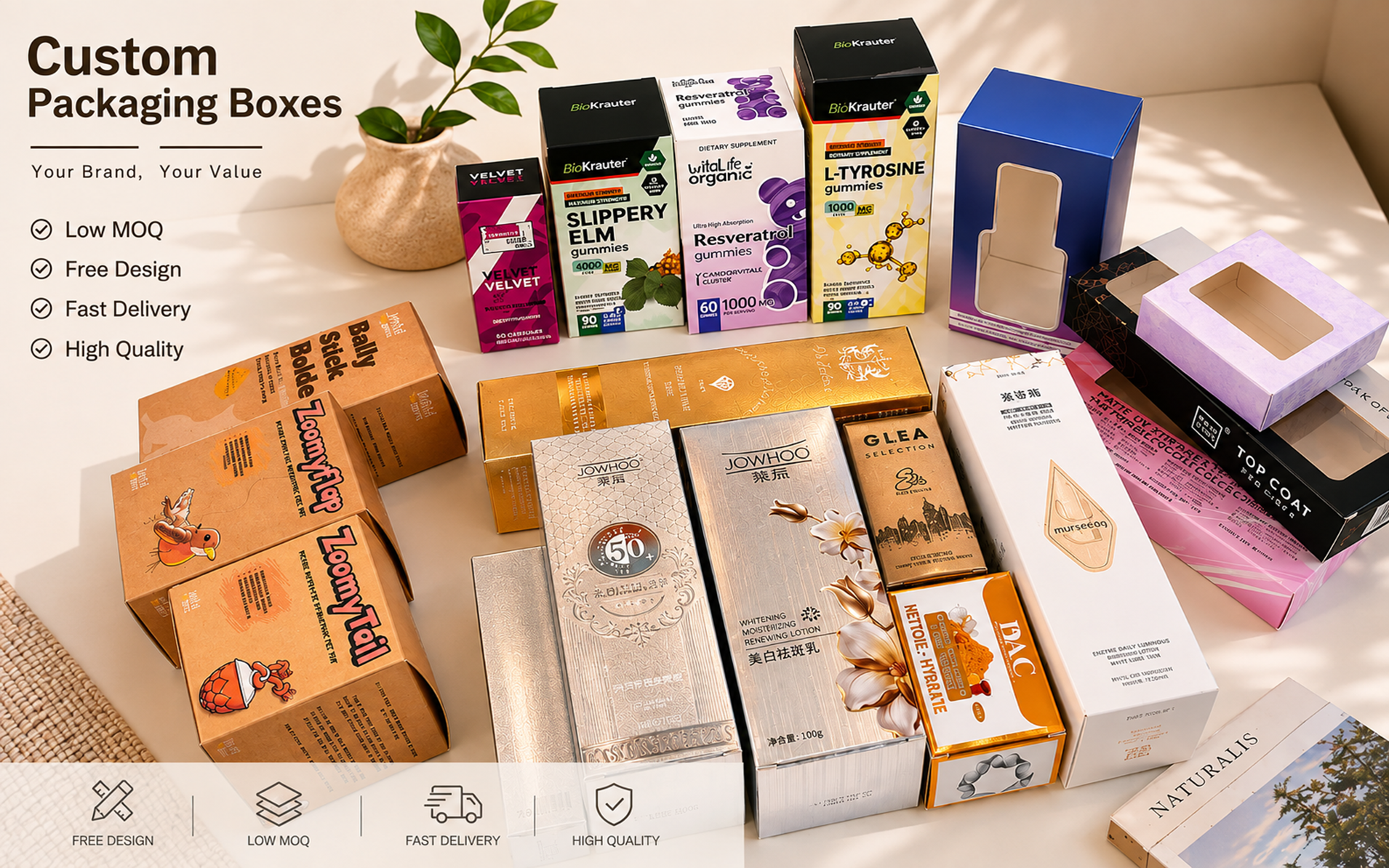 A Comprehensive Guide to Packaging Boxes - Analysis of Materials, Craftsmanship and Application Scenarios