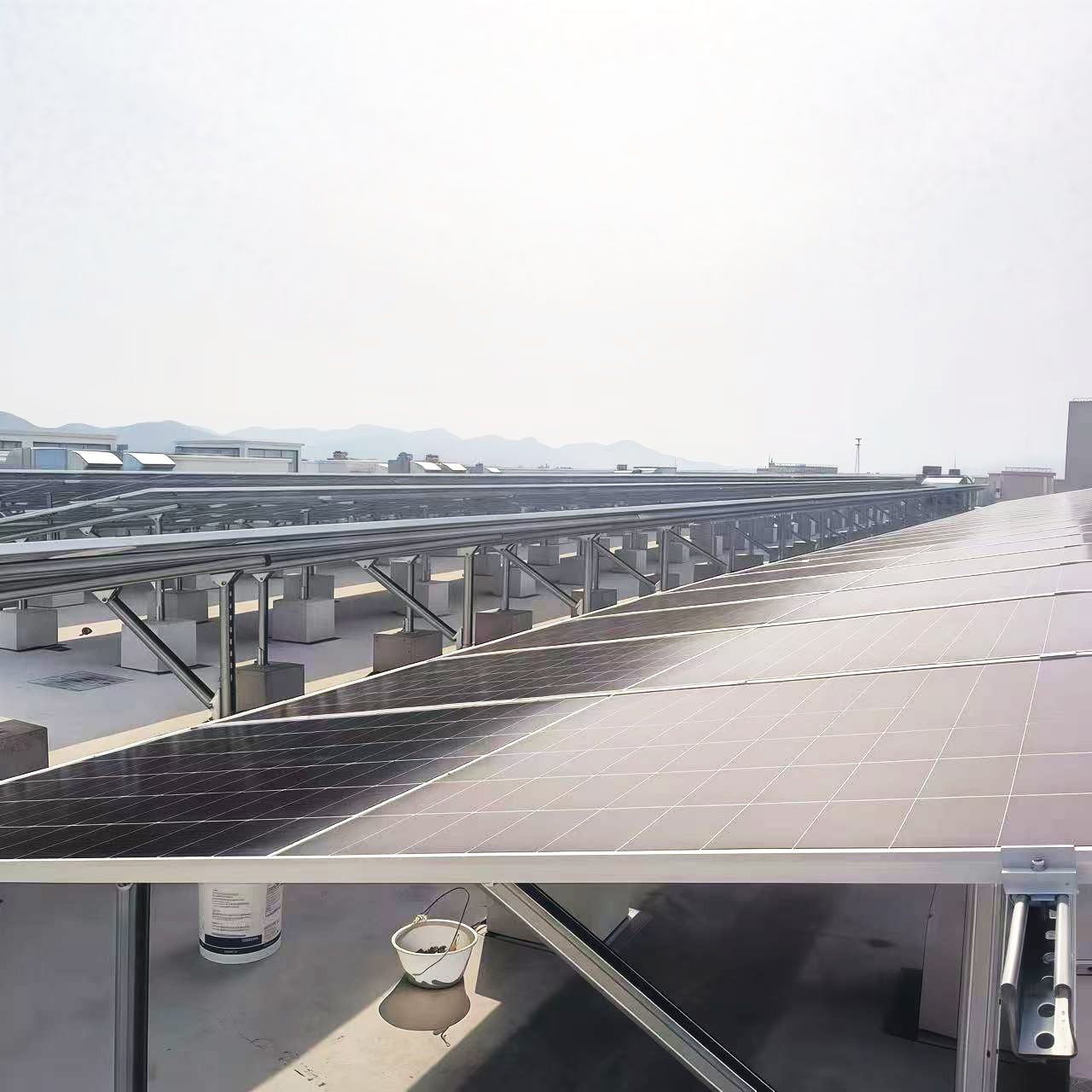 Solar Concrete Roof Brackets: Worry-Free Installation · Wind & Pressure Resistance · Facilitating Efficient Power Generation