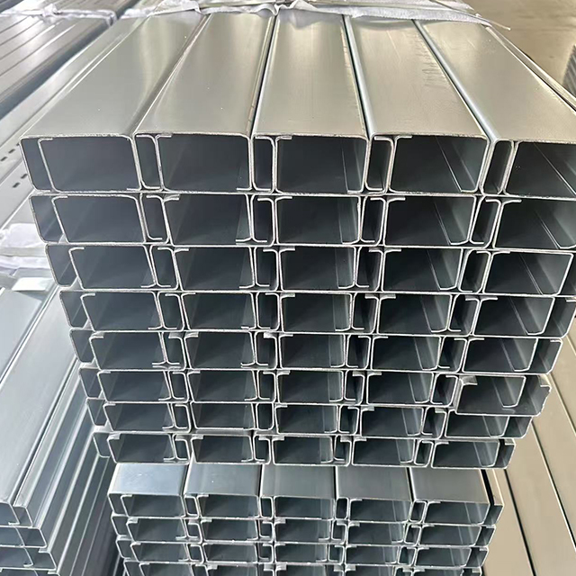 C-Shaped Steel Brackets for Ground Installation – High Stability, Easy Assembly
