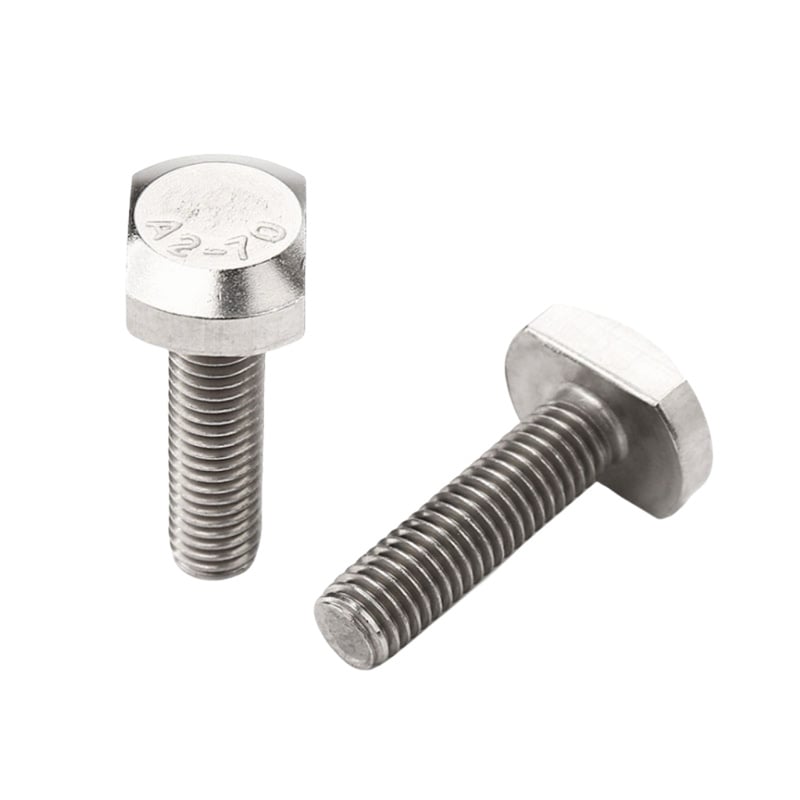 factory directly supplies 304 stainless steel T-slot bolts and gb37ta2-70 industrial construction bolts in bulk