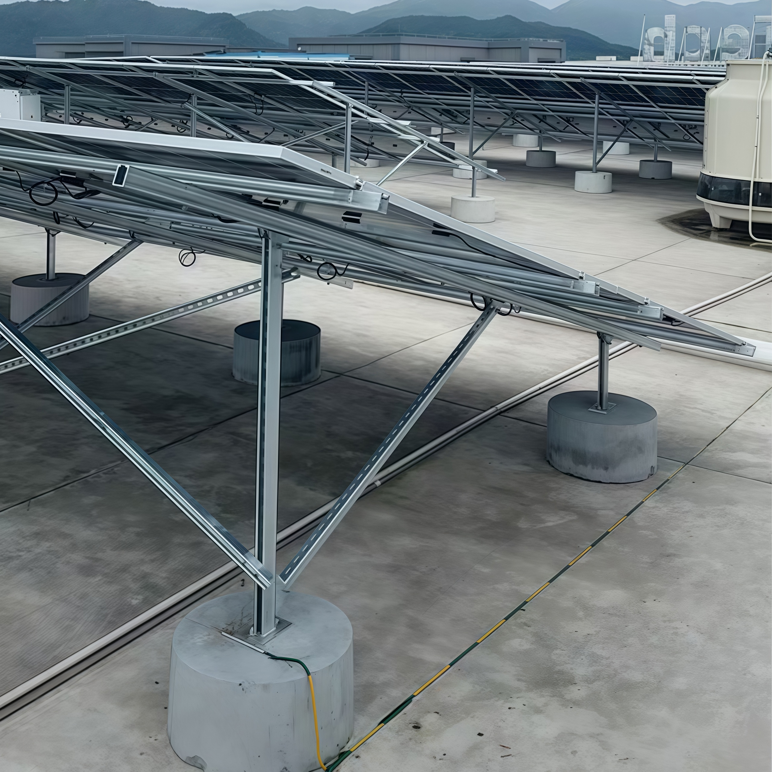  Exclusive PV Solution for Concrete Roofs: Stable Bracket System Unlocks the Power-Generation Potential of Roofs