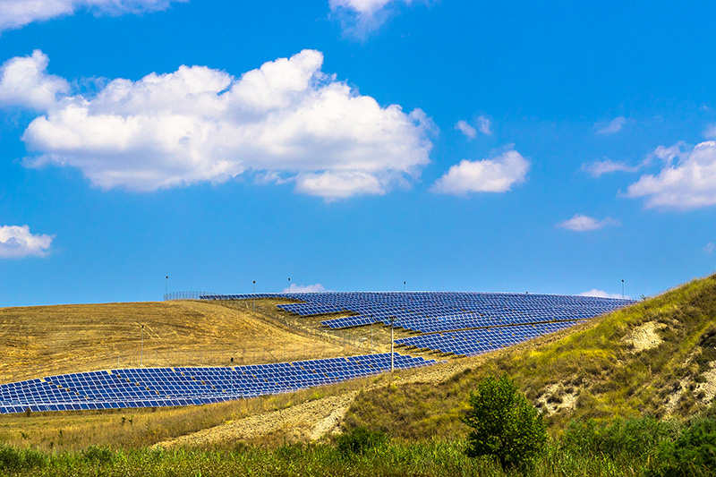 The 20MW centralized photovoltaic power generation project in Guojiawan, Hebei
