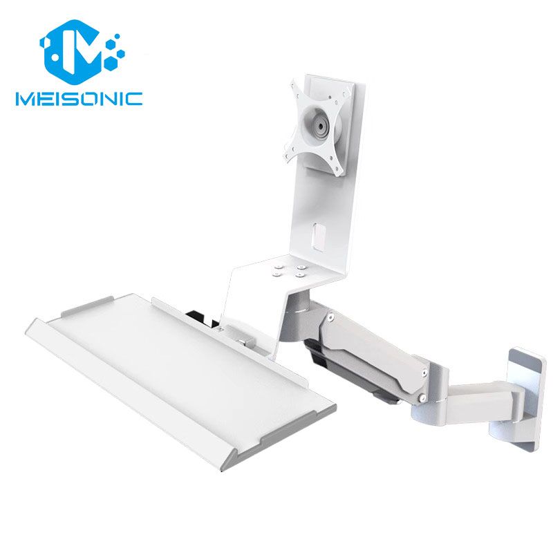 T9-GA02KBL Keyboard Tray Equipped heavy duty Wall mounting Industrial Monitor Bracket
