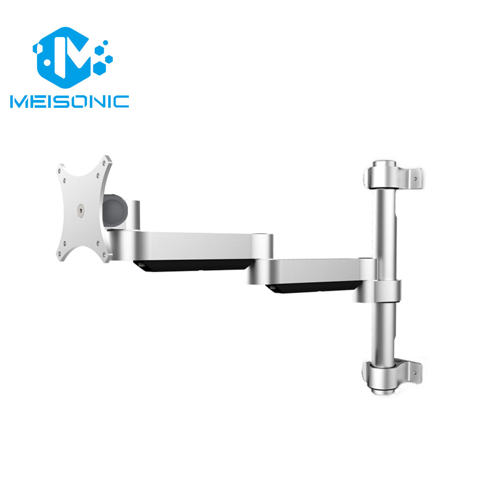 T5-ME2 Industrial-grade Articulating Monitor Arms Gas spring articulating monitor arm AIO wall mount