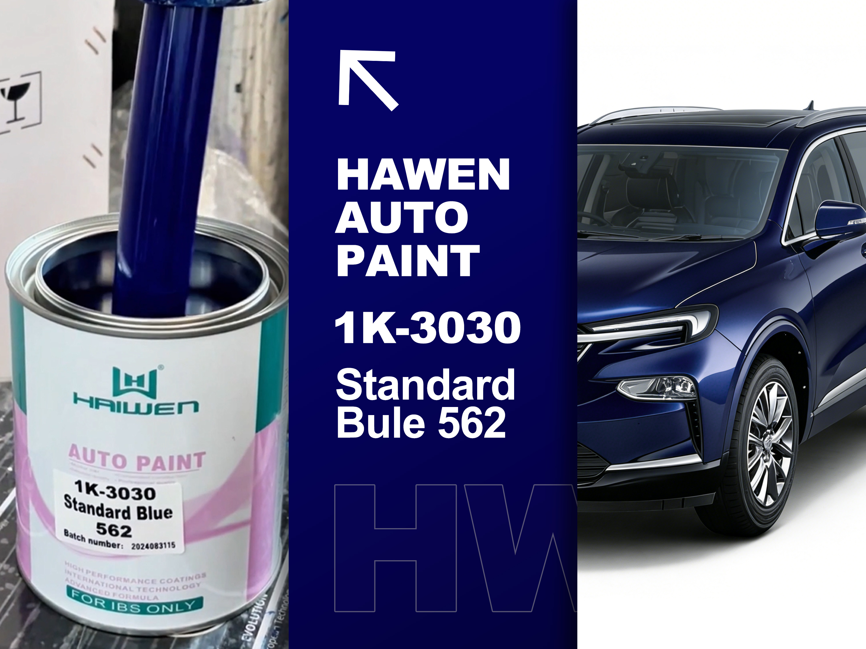 1k-3030 Standard Bule Inside-HIWE-Factory-Advanced-Automotive-Paint-Production--Looking-Forward-to-CooperationAutoBodyPa