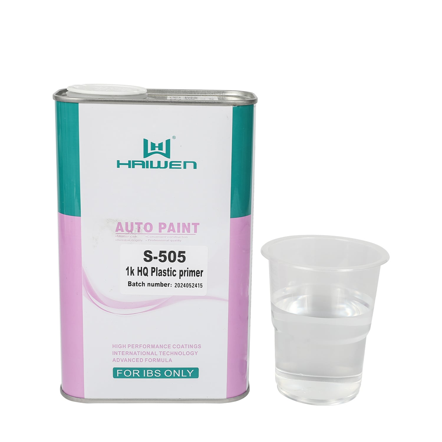 S-505 Transparent 1K Plastic Primer | Enhanced Adhesion Automotive Plastic Primer