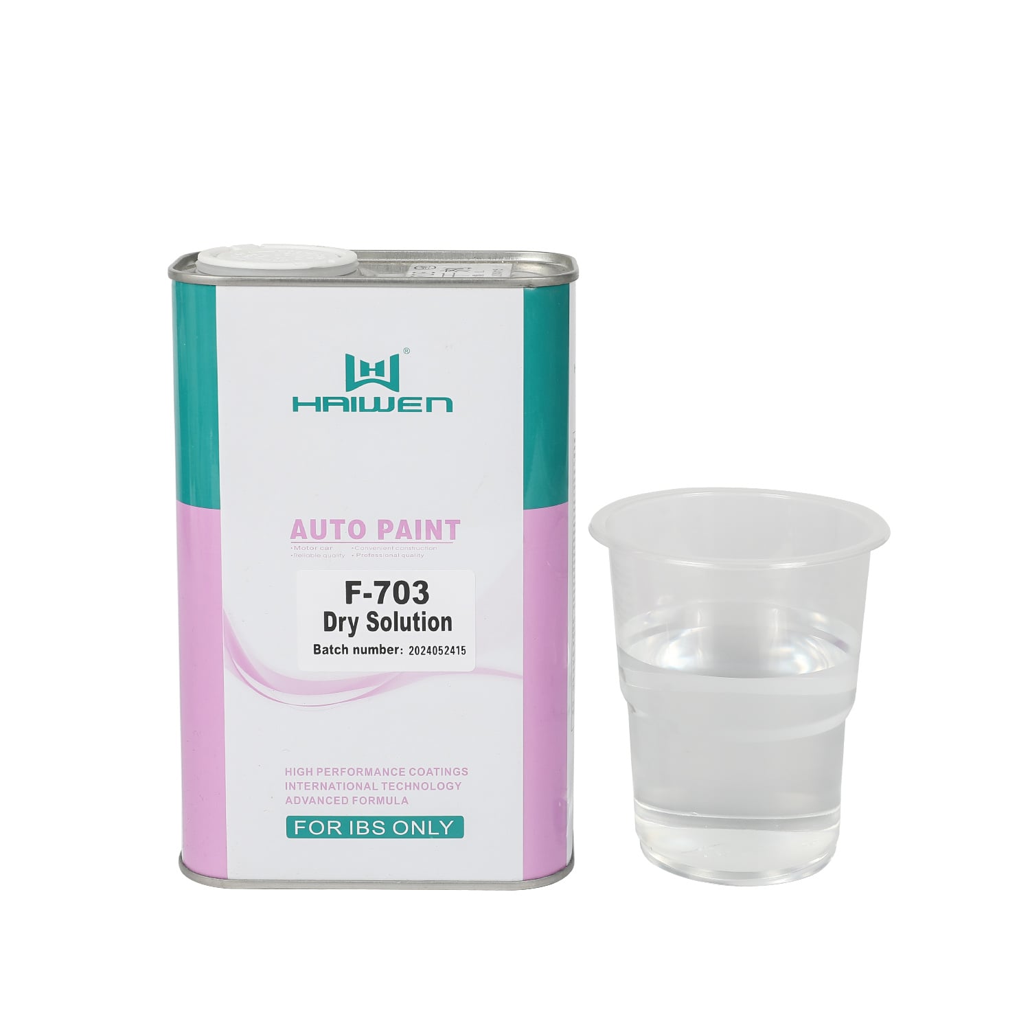 HAIWEN F-703 Drying Solution – Colorless Additive for 2K Clear and Solid Automotive Paints