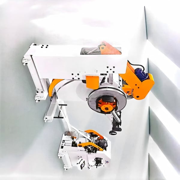How are three-in-one feeding machines customized for factory automation?