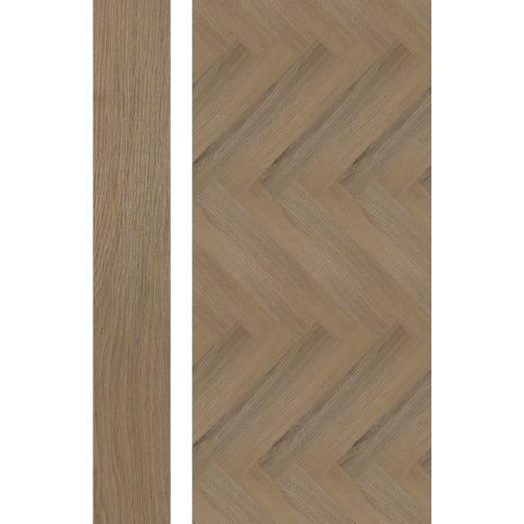 Light Brown Mountain Shadow (Herringbone)