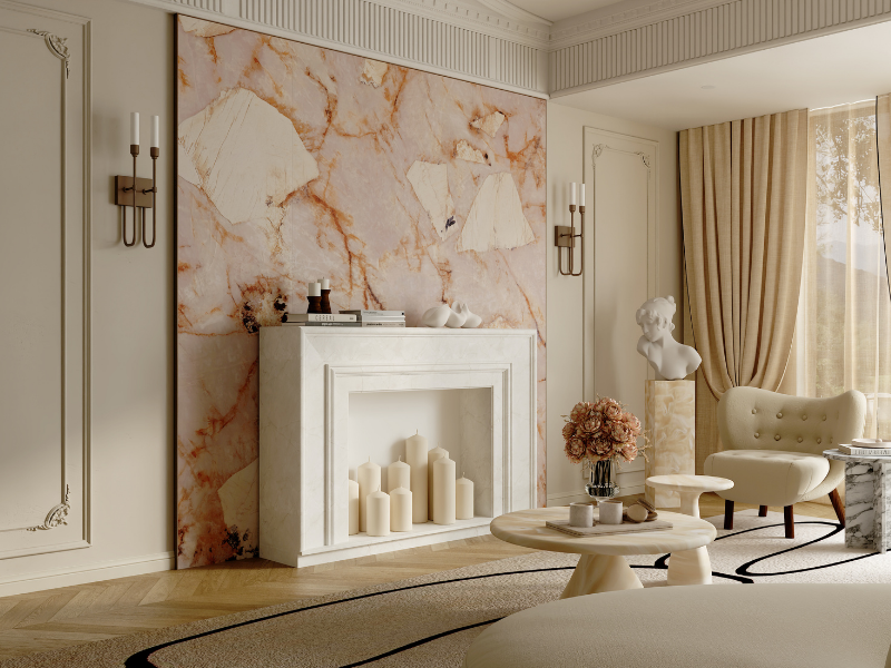 NEWPEARL Slab Anlan Series Hidden Time-Tempered Elegance Redefines Luxury Living