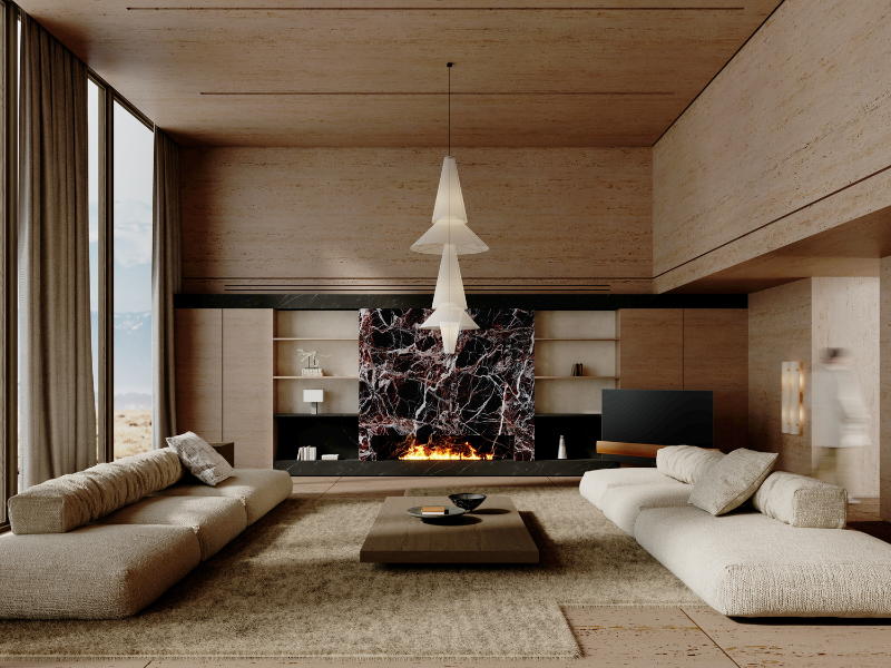 NEWPEARL Slab Anlan Series Hidden Time-Tempered Elegance Redefines Luxury Living