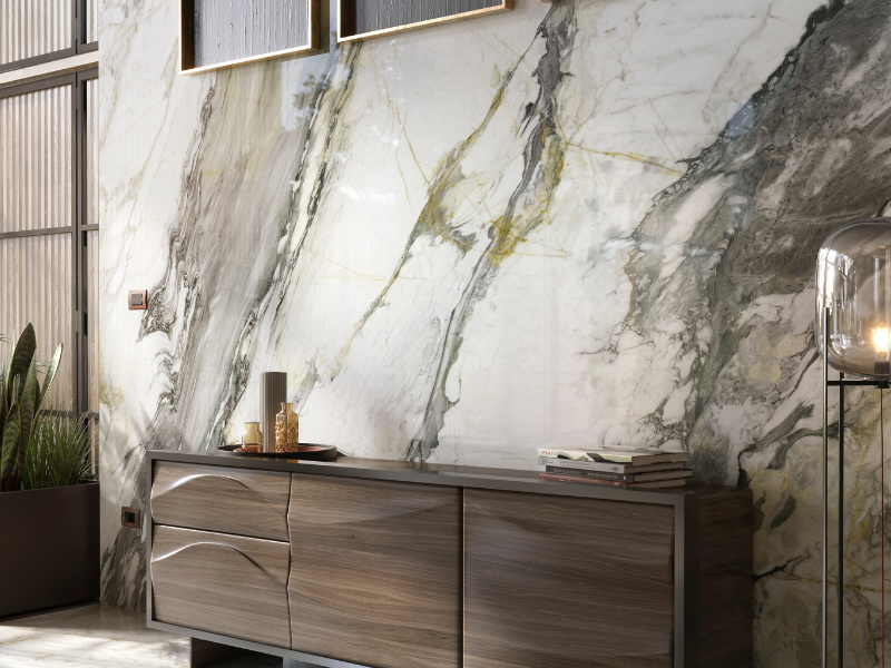NEWPEARL Slab Anlan Series Hidden Time-Tempered Elegance Redefines Luxury Living