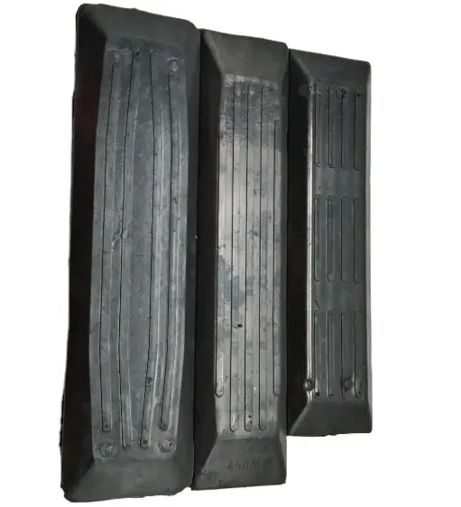 Three Different Material Rubber Pad Comparison