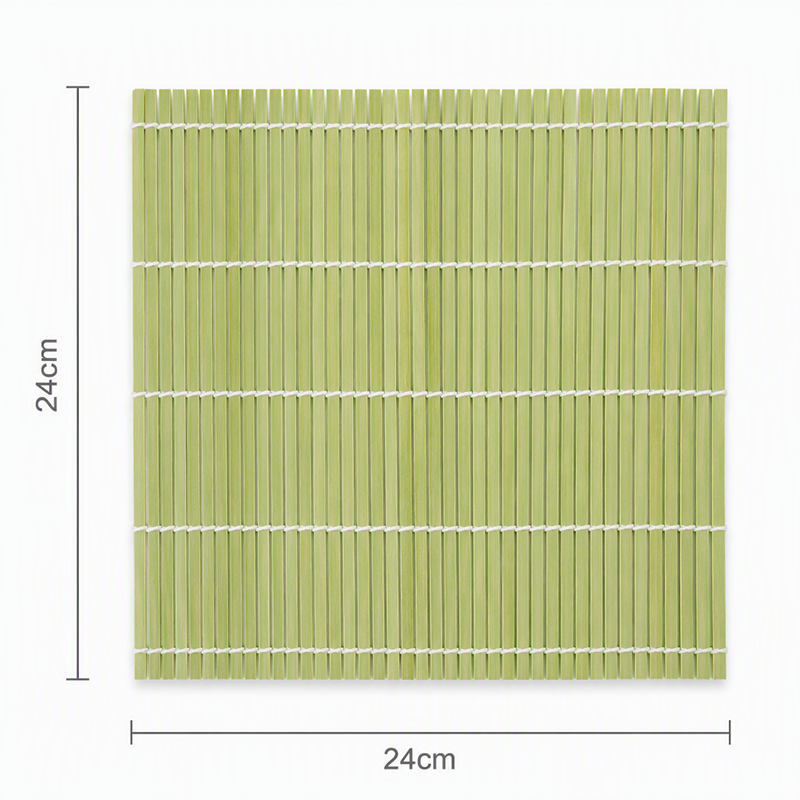 Green Skin Bamboo Sushi Mat 9.45