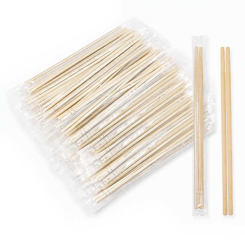 Bamboo Chopsticks Individually OPP Plastic Wrapped Stick Pack
