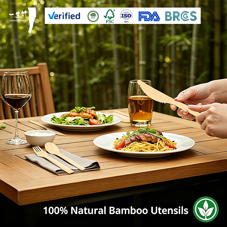 How to Enhance Customer Experience with Stylish Bamboo Disposable Utensils
