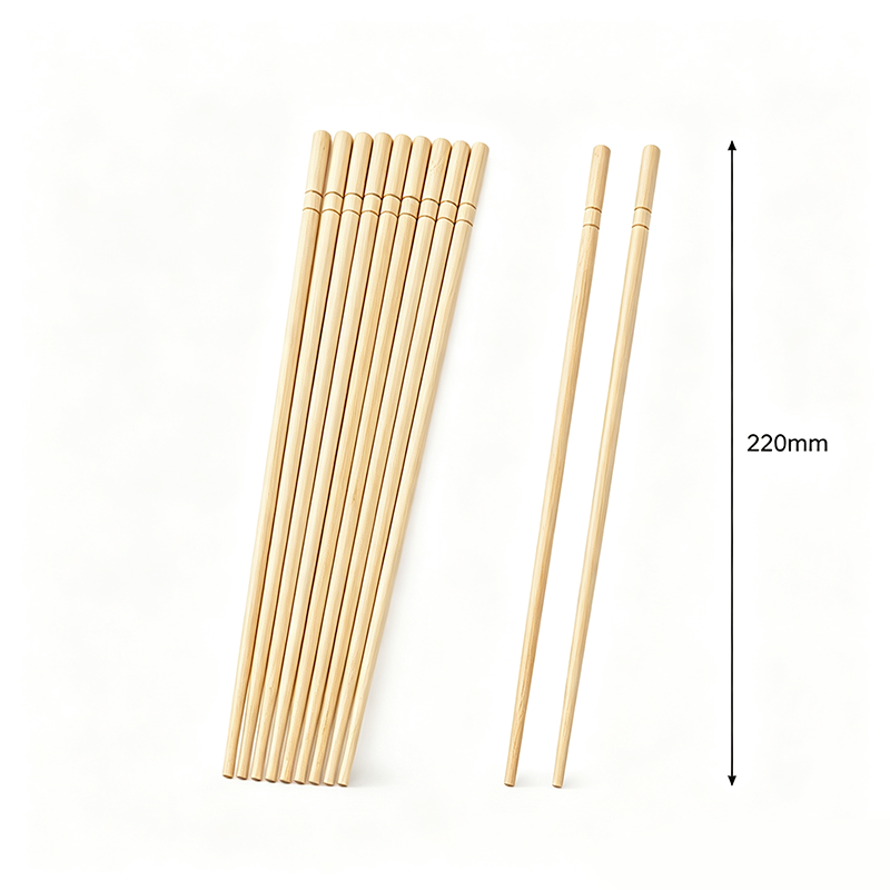 Baguettes en bambou de 8,66 po