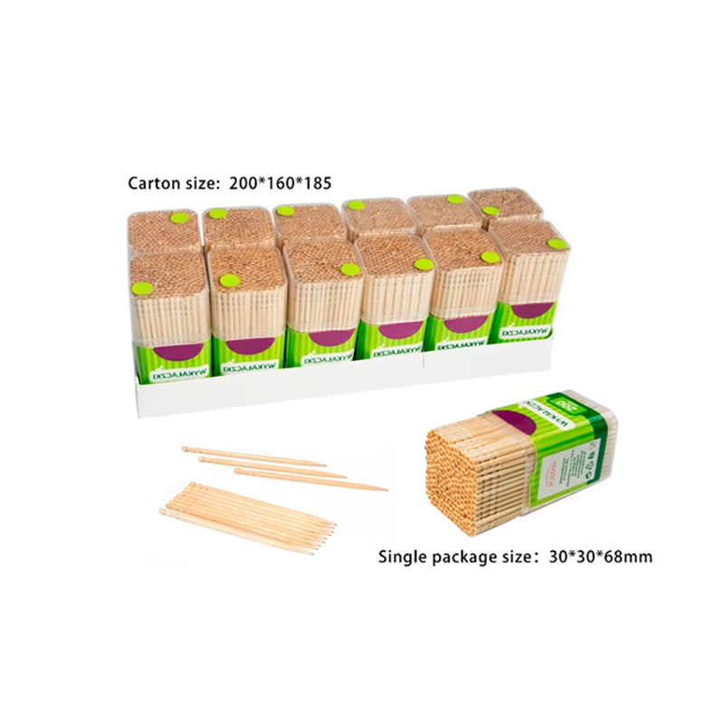 Jar packed toothpick