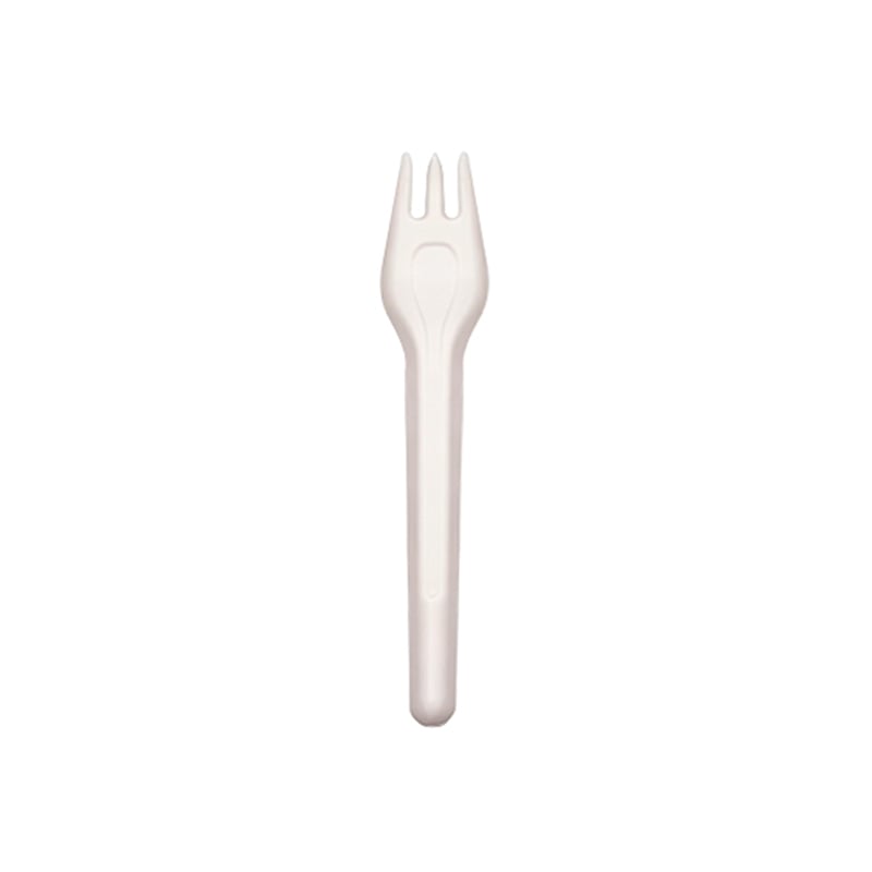 White bagasse fork