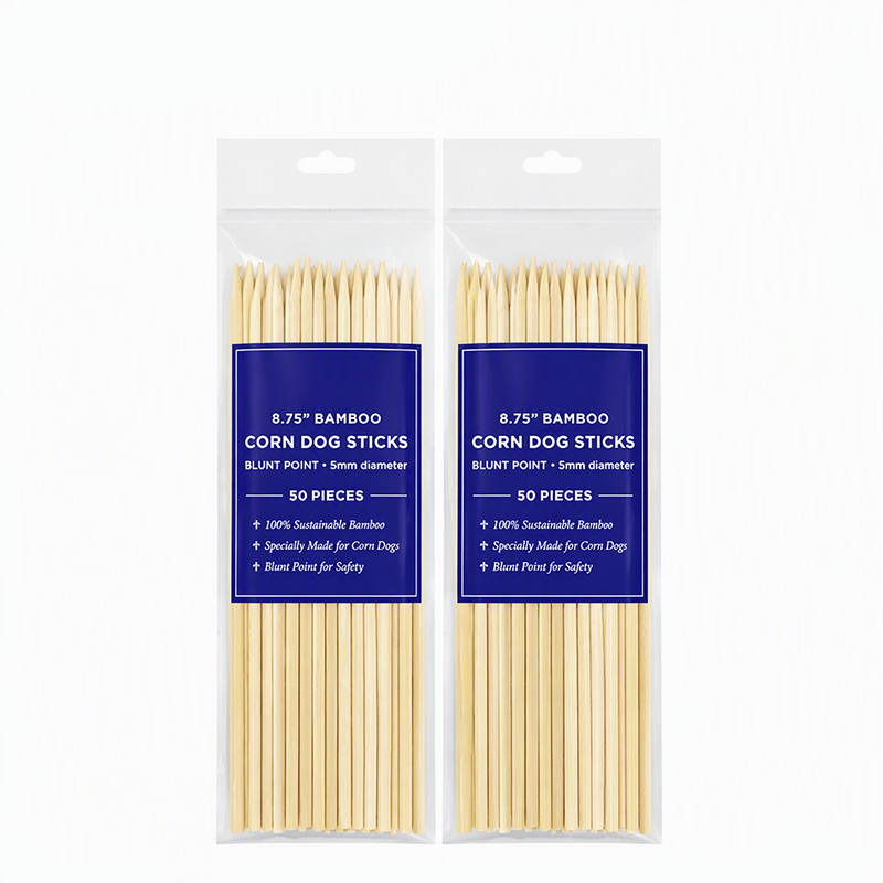 Bamboo Skewers Pre‑made Hanging Pouch Packaging