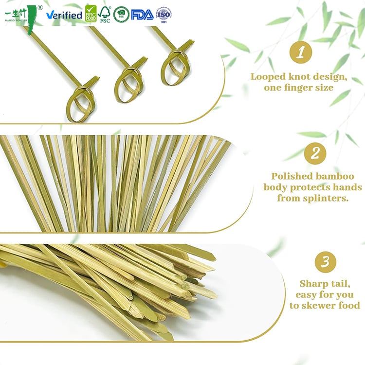 Where to Buy High-Quality Bamboo Knot Cocktail Sticks at Wholesale Prices