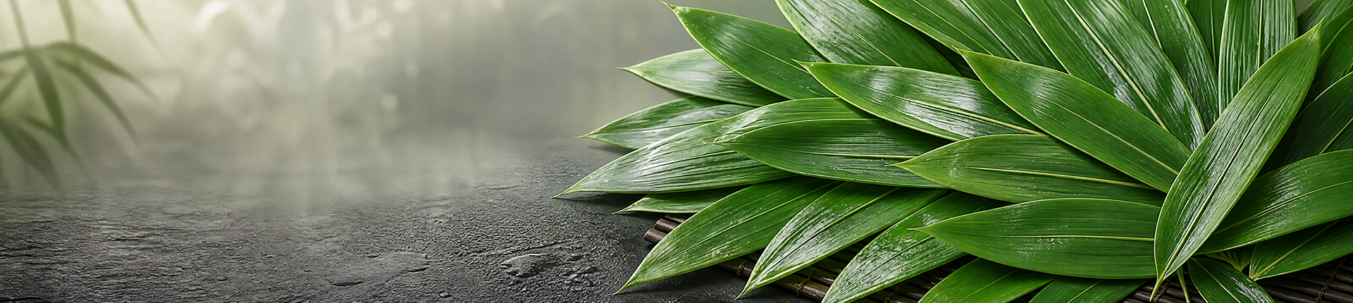sushi bamboo leaves-0