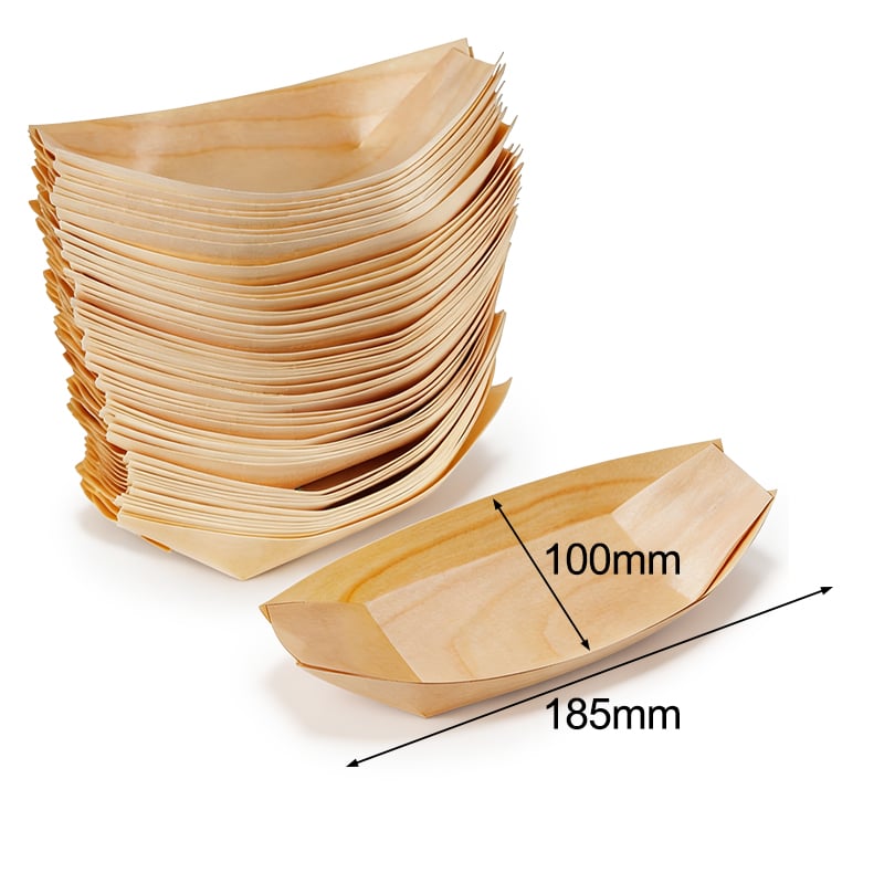 Pine Veneer Wood Boat 7.28