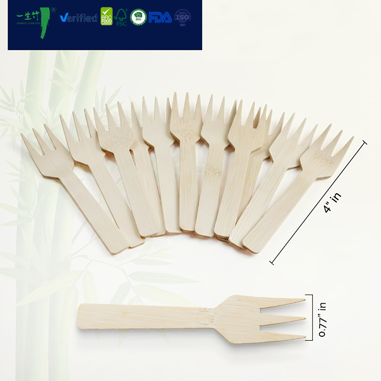 What Are the Advantages of Using Bamboo Mini Forks Over Plastic?