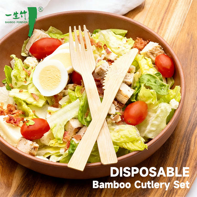 What are the Benefits of Using Bamboo Knife and Fork Sets Over Plastic Alternatives?