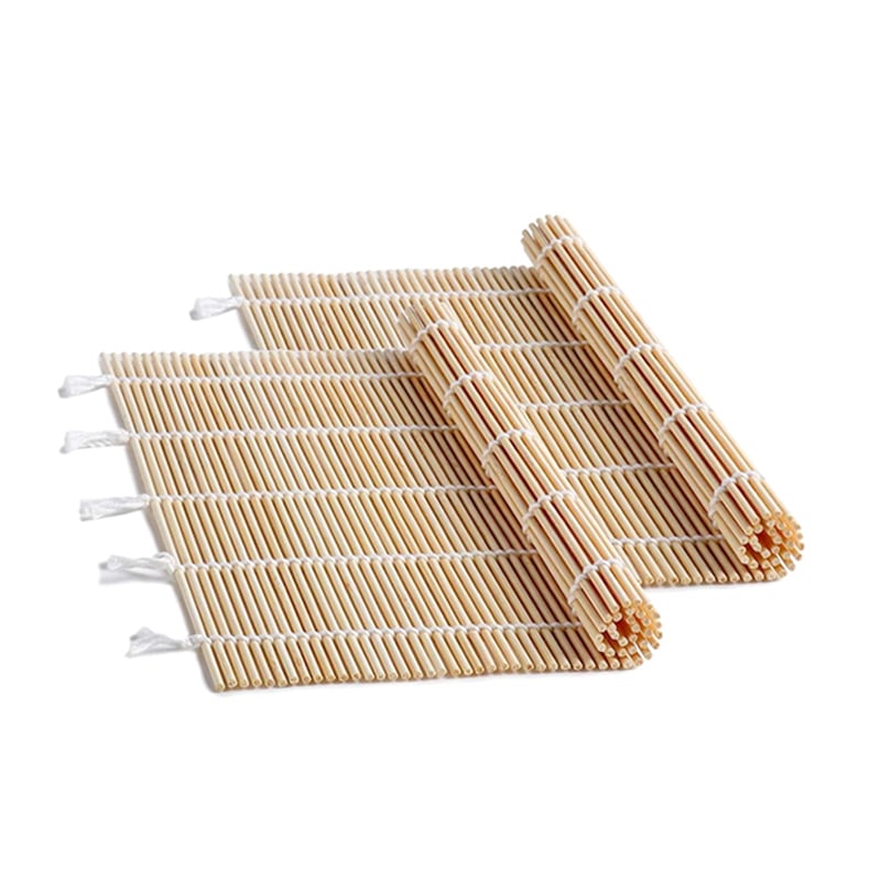 Yellow Bamboo Sushi Mat 9.45
