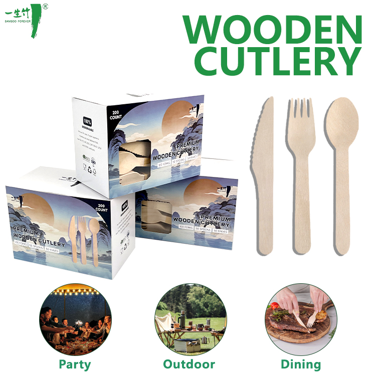 Where to Buy Affordable Wholesale Wooden Cutlery Online
