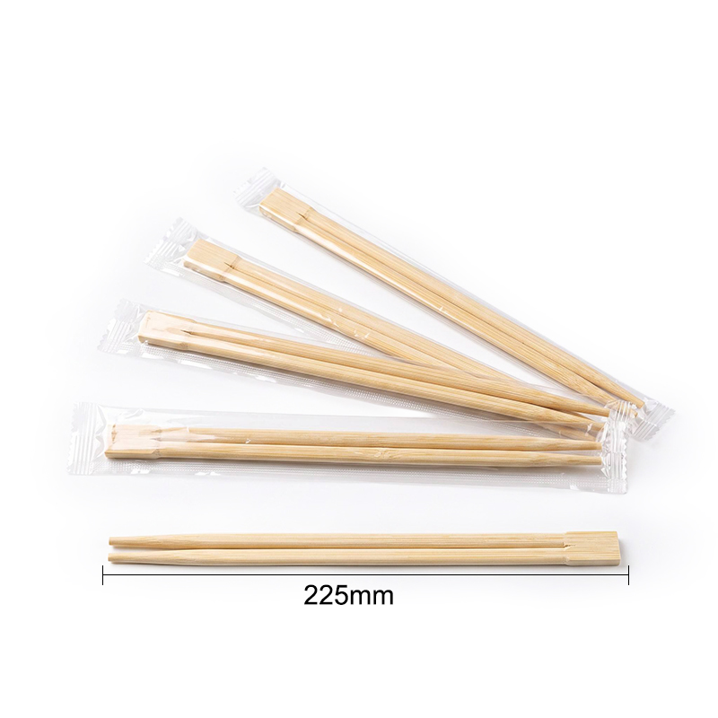 OPP Sleeved Disposable Bamboo Twin Chopsticks