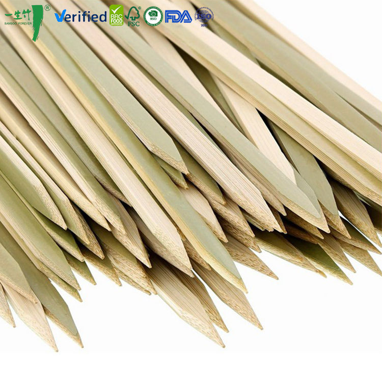 What Size Bamboo Flat Skewers Are Best for Skewering Different Foods?