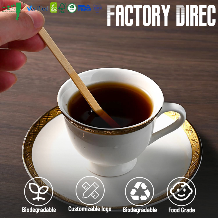 What Are the Trending Designs and Styles of Wooden Bamboo Stirrers?