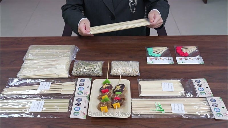 Bamboo Skewers  | Eco-Friendly Disposable Barbecue & Fruit Skewers